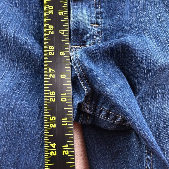 Riders By Lee Womens Jeans Size 18 Relax Fit Straight Leg Blue Denim Medium Wash - Picture 7 of 11